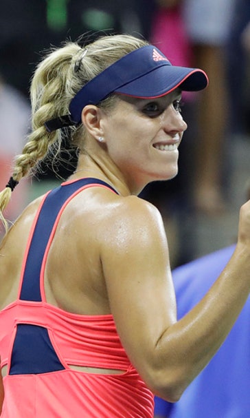 The Latest: Despite elbow issue, Djokovic into US Open QFs